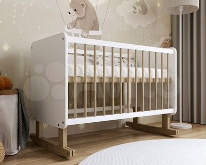 Детская кроватка для новорождённых Лея