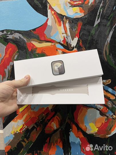 Apple watch 9 41mm Starlight S/M