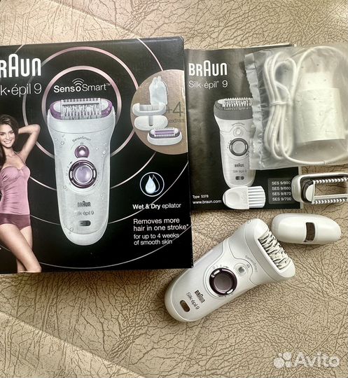 Эпилятор Braun Silk epil 9