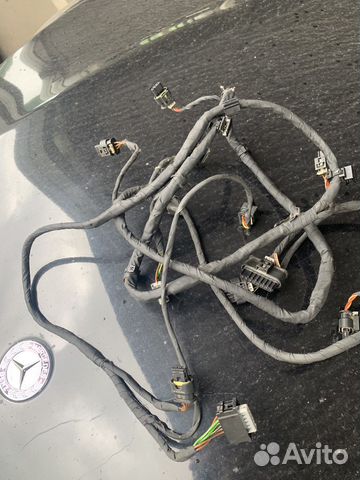 Проводка парктроников Gle- W166, задняя