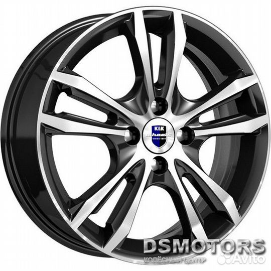 Диски Samara 6.0/16 5x114.3 ET43 d67.1 алмаз чёрны