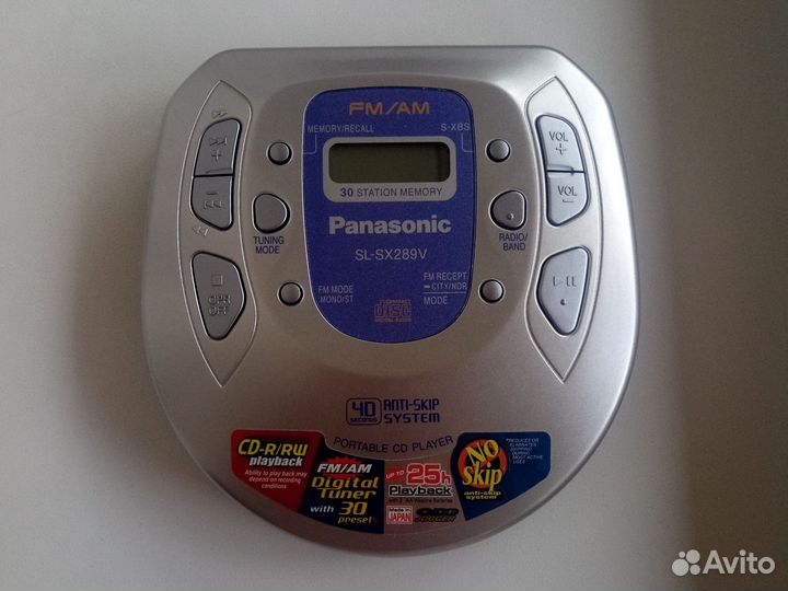 CD плеер Panasonic SL-SX289V