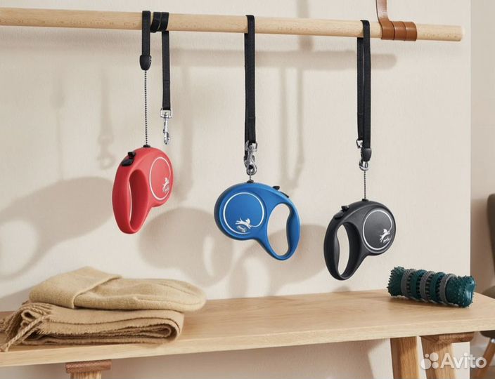 Новый поводок-рулетка Flexi 20 кг 5 м собак Флекс