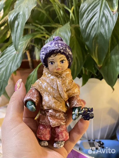 Куколки из ваты (ручная работа)