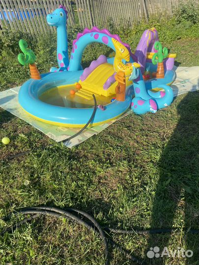 Детский игровой центр с горкой