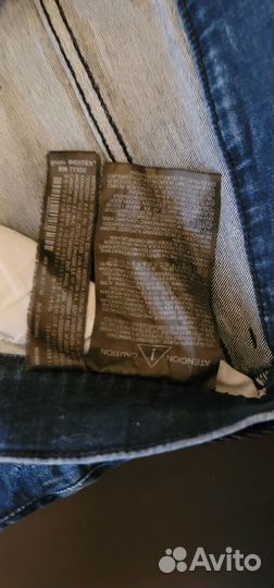 Джинсы синие zara 32