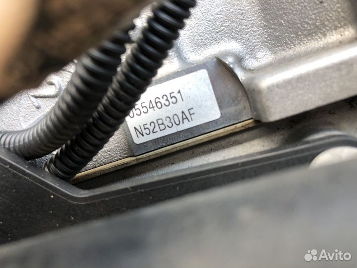 Двигатель BMW N52B30AF