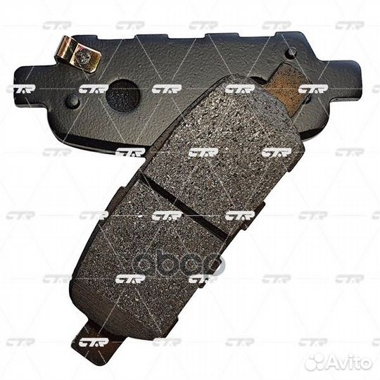 Колодки задние nissan (Qashqai (J10) (02/07), N