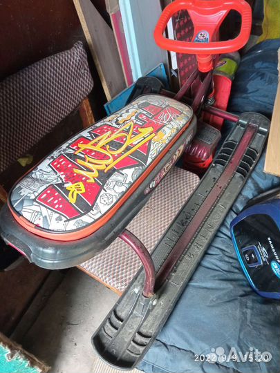 Санки с рулем