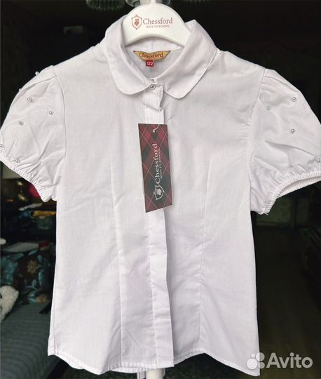 Блузка рубашка для школы новая