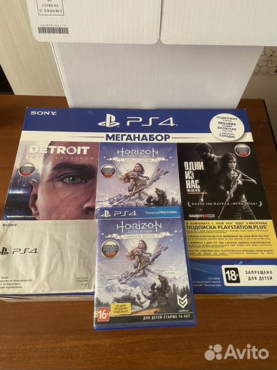 Ps4 slim 1tb c играми
