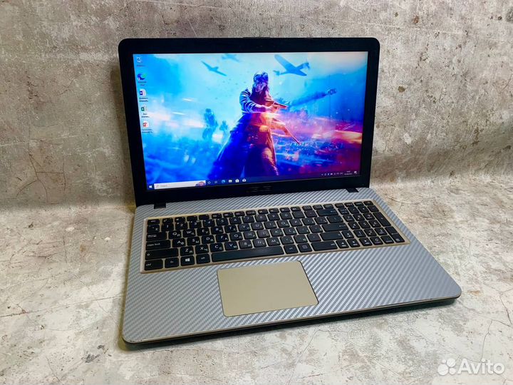 Игровой Asus 4 ядра GeForce 4GB 256SSD Full HD
