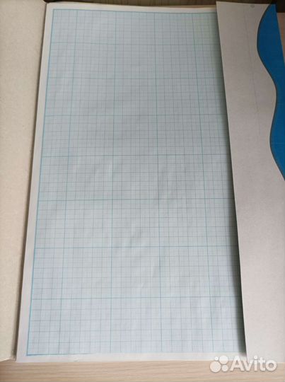 Бумага миллиметровая, бумага для черчения, калька