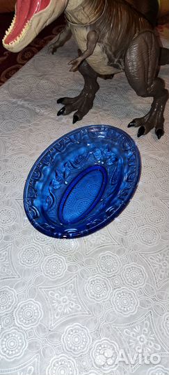 Ваза цветное стекло СССР