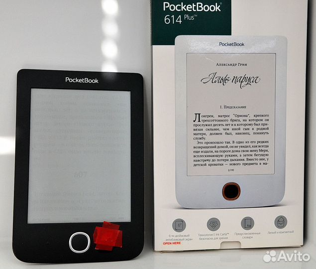 Книга электронная pocketbook 614 на запчасти