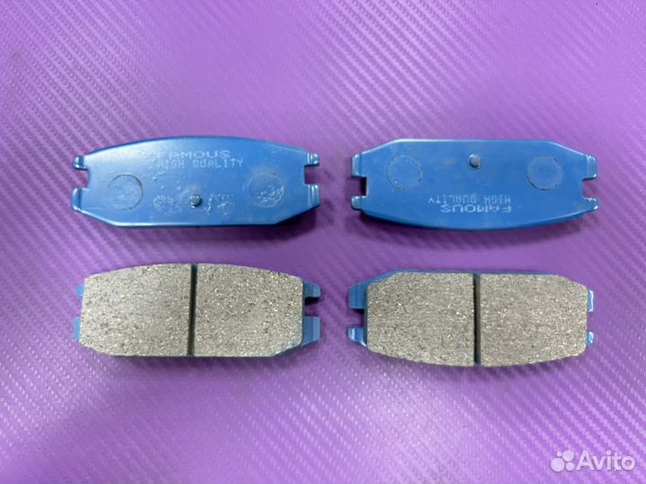 Колодки тормозные дисковые Mi. задние PF3152