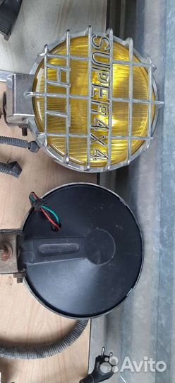 Галогеновые противотуманные фары жёлтые