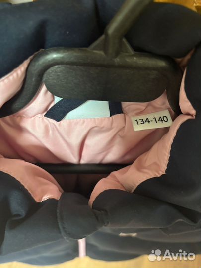 Пуховик зимний для девочки