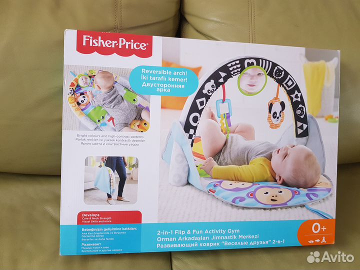 Развивающий коврик fisher price