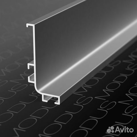 Профиль фальш-ручка L-образн. алюм.мат. (2.2М)