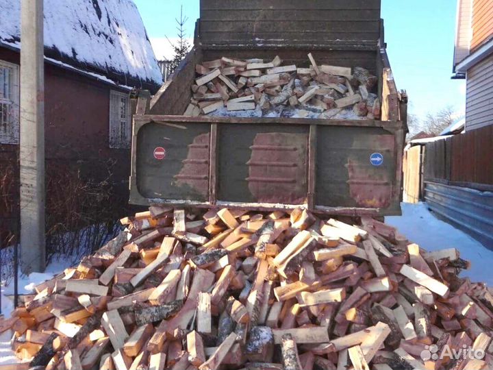 Дрова ольховые колотые