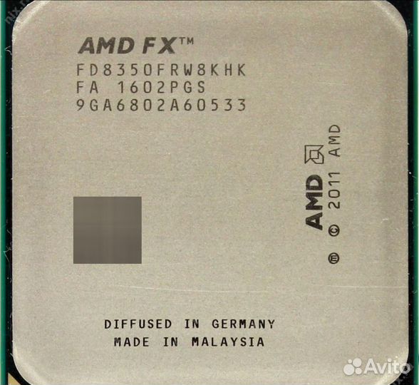 Процессор AMD fx 8350