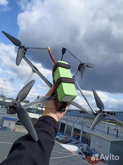 FPV-дрон/квадрокоптер 9 дюймов