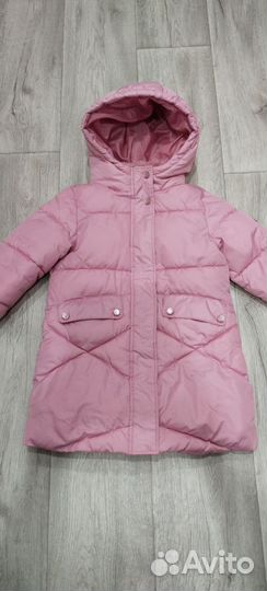 Куртка пальто для девочки р116