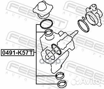 Ремкомплект рул рейки mitsubishi pajero II V14W