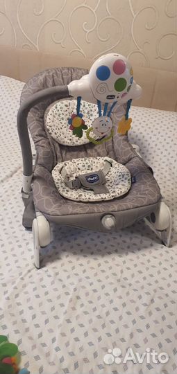 Детское кресло шезлонг