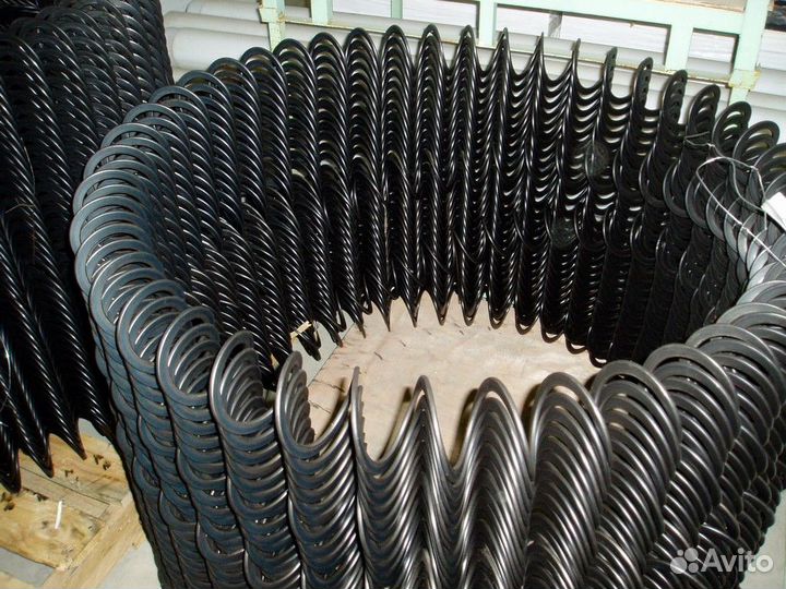 Гибкая шнековая спираль от 30 до 140 мм