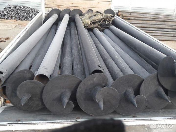 Фундамент винтовые сваи