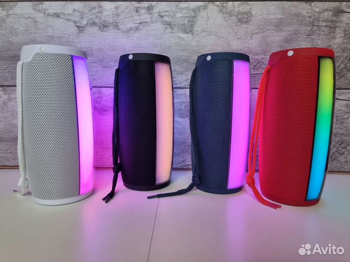 Музыкальная портативная колонка ночник