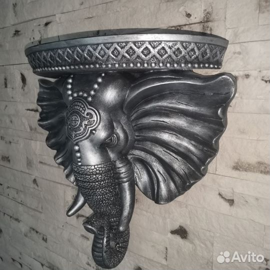 Интерьерная гипсовая фигура слона