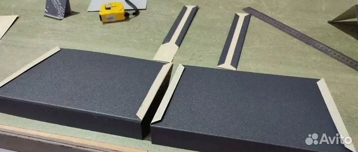 L планка торцевые лобовые элементы 3часа ral7024