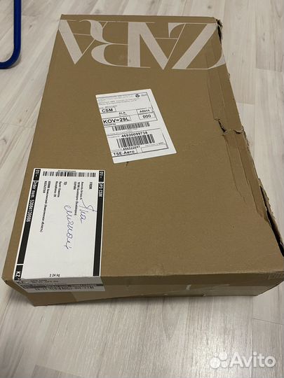 Сапоги Zara 39 размер