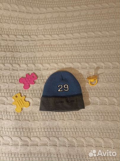 Шапка новая на 3-6 мес