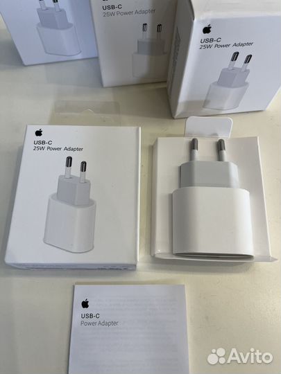 Адаптер apple 25 w