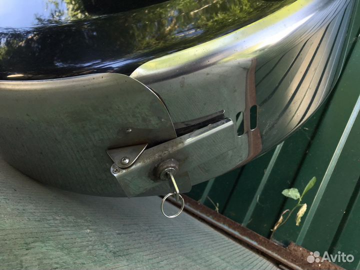 Бокс запасного колеса из нержавейки на Ниву, Jimny