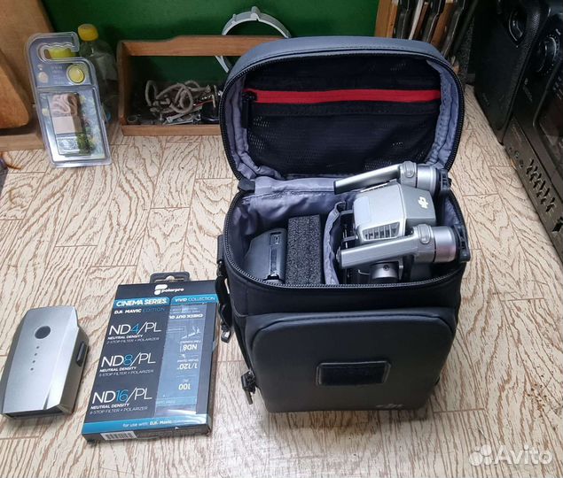 Квадрокоптер dji mavic pro platinum combo