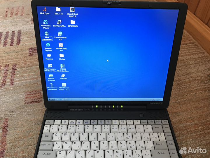 Защищенный taughbook Panasonic cf-71