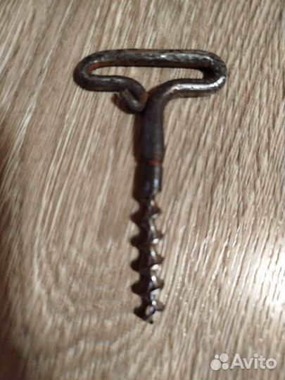 Штопор старинный ключ от бутылок