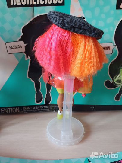 Кукла Лол омг lol omg Неон Лишес