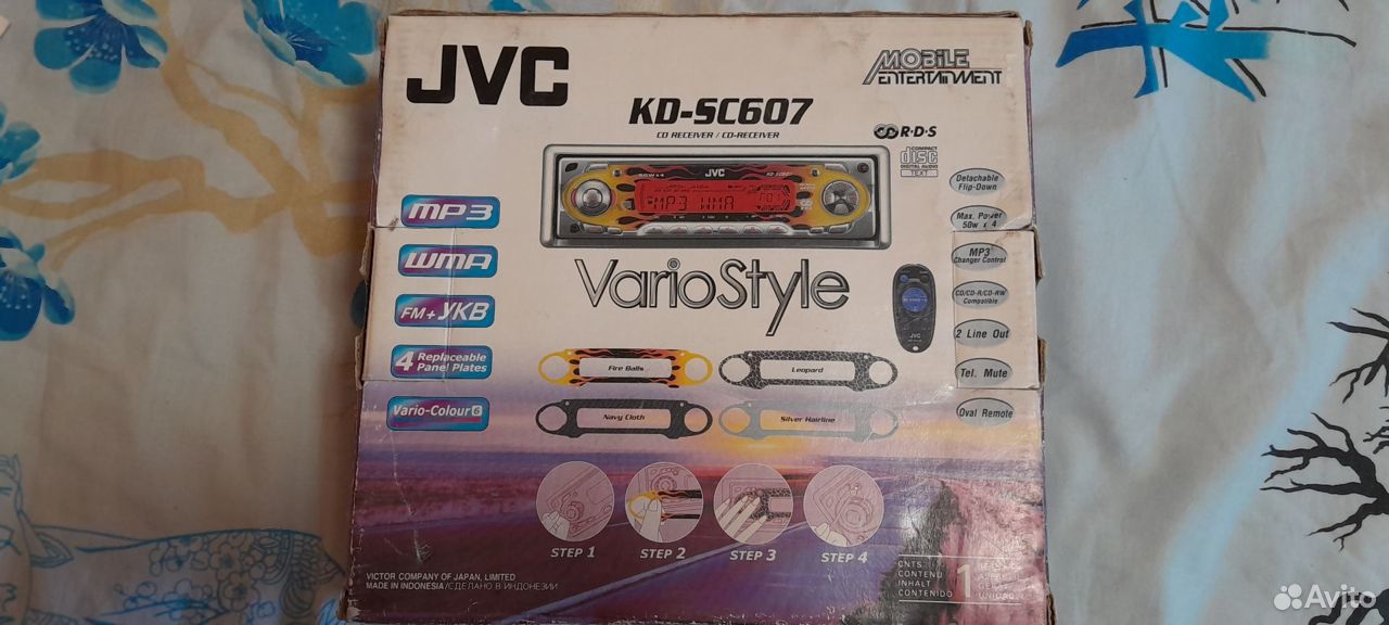 Магнитола jvc kd-sc 607