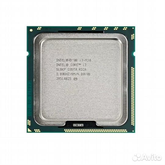 Б/у сокет 1366 Intel Core i7-930 slbkp