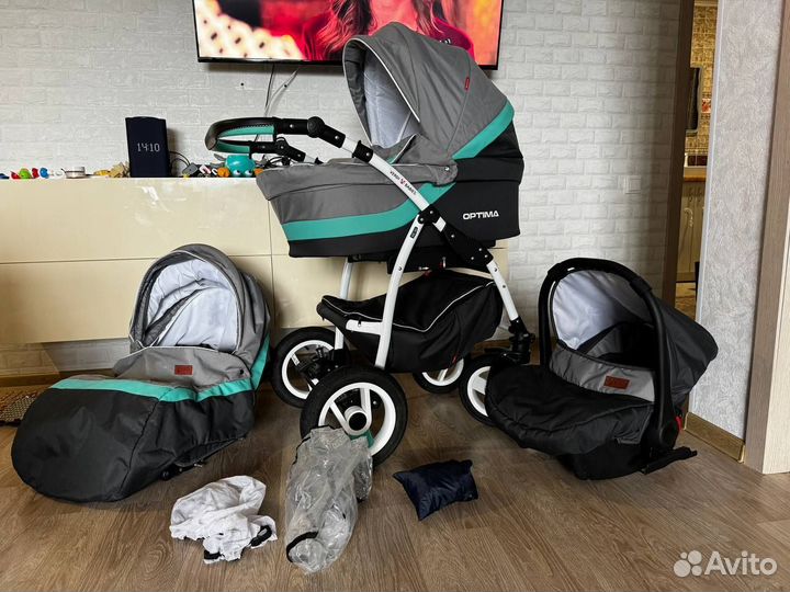 Коляска Verdi optima babies 3 в 1