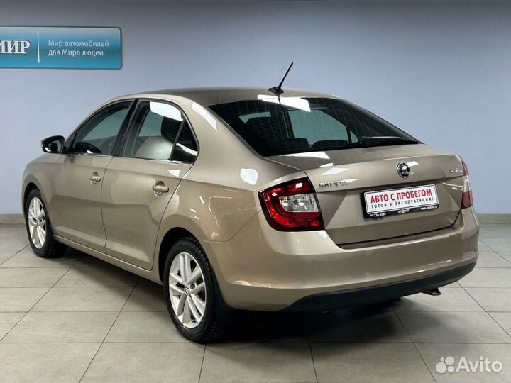 Skoda Rapid 1.6 МТ, 2017, 156 716 км