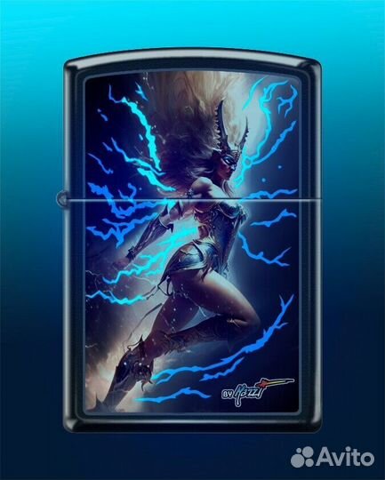 Зажигалка Zippo - Mazzi: Lightning Woman