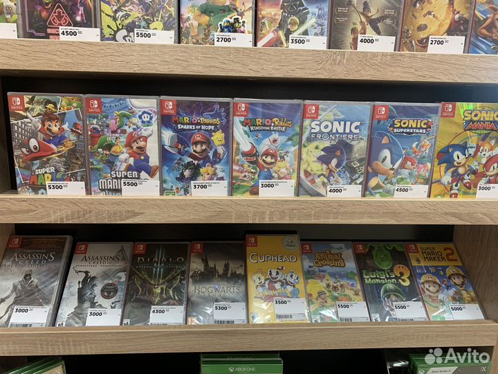 Новые/Картриджи на Nintendo Switch