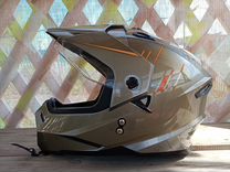 Шлем (кросс со стеклом и очками) cobra JK802